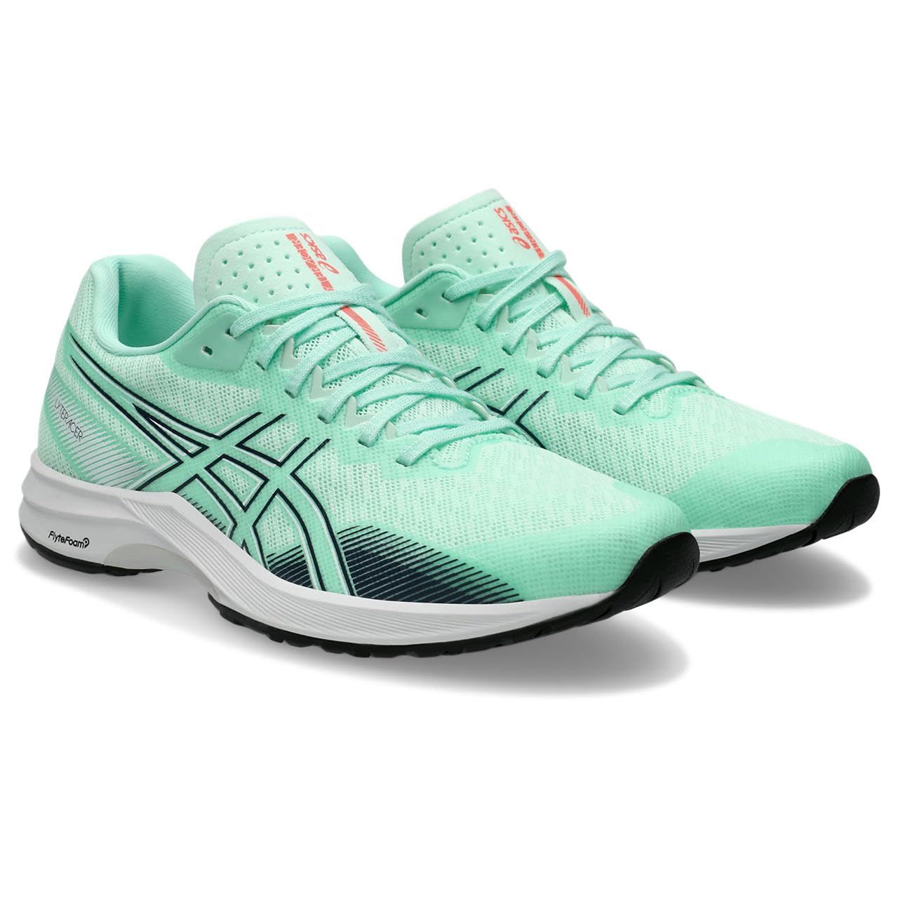 [アシックス] ランニングシューズ LYTERACER 5 1012B701 レディース 300(ミントティント/ミッドナイト) 23.0 cm E [300(ミントティント/ミッドナイト)] [23.0 cm E]
