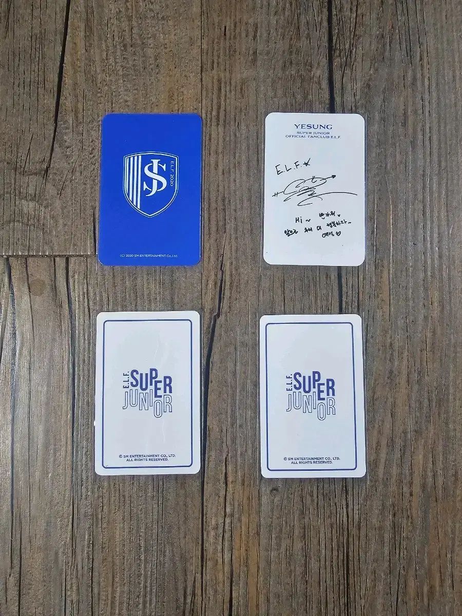 3枚まとめ) SUPER JUNIOR(スーパージュニア)メンバーシップキット