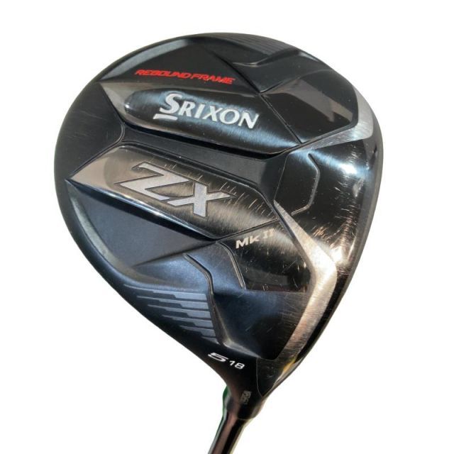 【中古】 ダンロップ SRIXON ZX Mk II 5W フェアウェイウッド FW リシャフト (フレックスその他) メンズ 男性用 右利き 右用 Cランク ゴルフクラブ