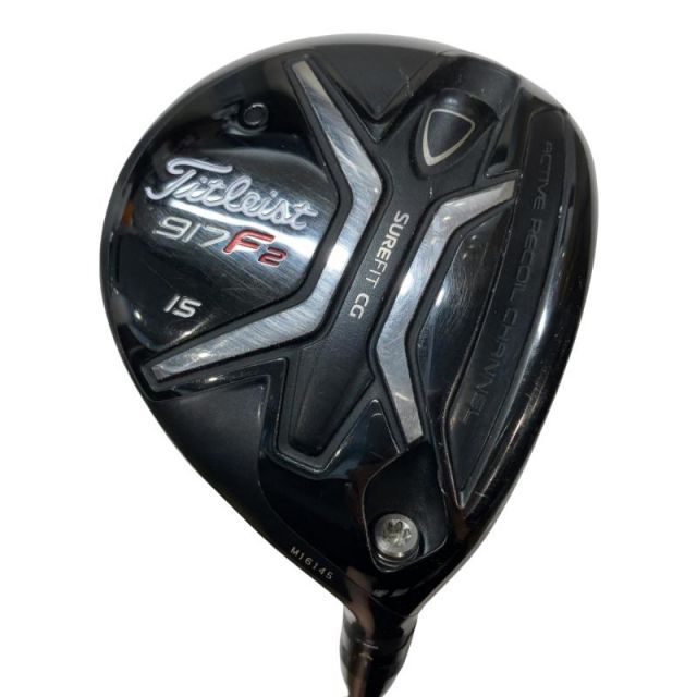 【中古】 タイトリスト 917 F2 15° フェアウェイウッド FW Diamana BF60 (フレックスS) メンズ 男性用 右利き 右用 Cランク ゴルフクラブ