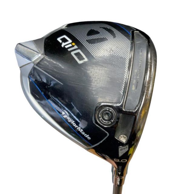 【中古】 テーラーメイド Qi10 9° ドライバー DR 純正特注シャフト (フレックスS) メンズ 男性用 右利き 右用 Cランク ゴルフクラブ