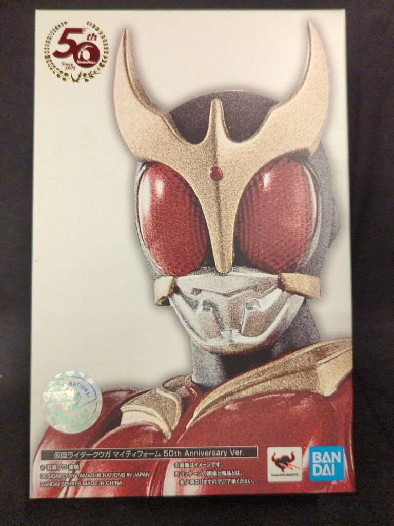 BANDAI SPIRITS S.H.Figuarts 真骨彫製法 仮面ライダークウガ 仮面ライダークウガ マイティフォーム 50th Anniversary Ver.