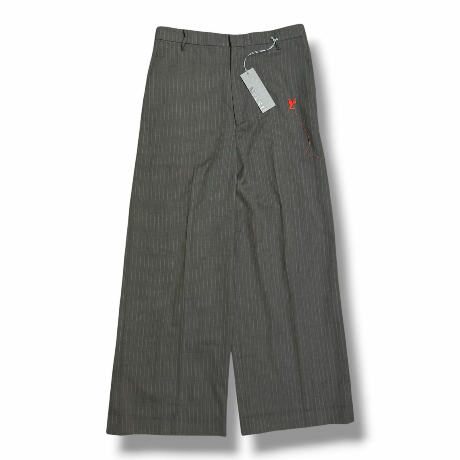 参考上代46200円 MASU RED ANGEL WIDE TROUSERS レッドエンジェル
