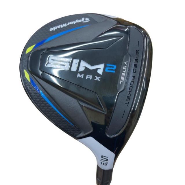 【中古】 テーラーメイド SIM2 MAX 5W フェアウェイウッド FW TENSEI BLUE TM50(SIM2 FW) (フレックスSR) メンズ 男性用 右利き 右用 Aランク ゴルフクラブ