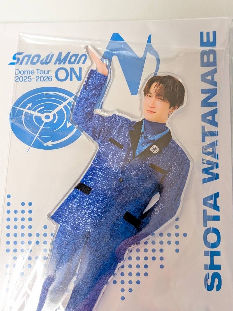 Snow Man 渡辺翔太 アクリルスタンド Dome Tour 2025-2026 ON - メルカリ