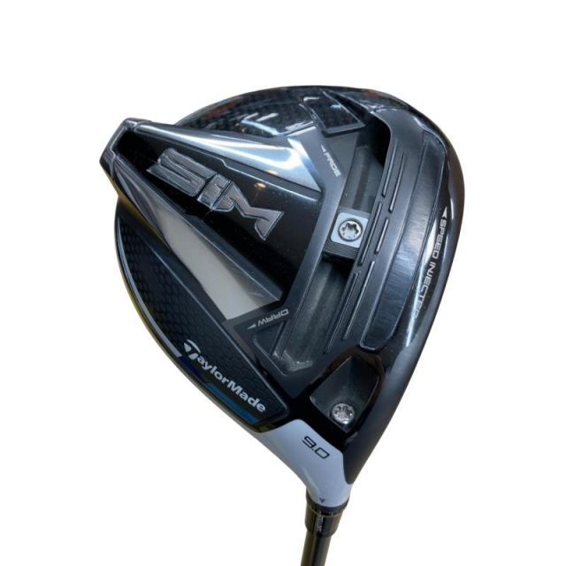 【中古】 テーラーメイド SIM 9° ドライバー DR TENSEI SILVER TM50(DR) (フレックスS) メンズ 男性用 右利き 右用 Cランク ゴルフクラブ