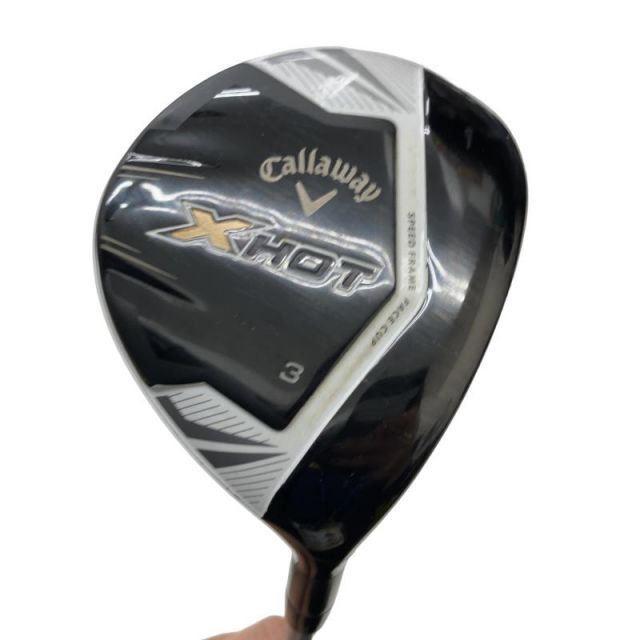 【中古】 キャロウェイ X HOT 3W フェアウェイウッド FW X HOT 60W(フェアウェイウッド) (フレックスS) メンズ 男性用 右利き 右用 Cランク ゴルフクラブ