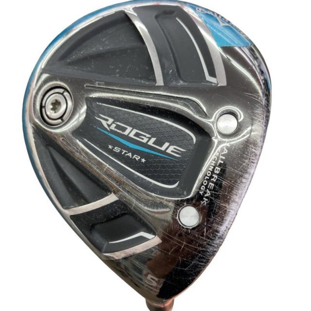【中古】 キャロウェイ ROGUE STAR 5W フェアウェイウッド FW リシャフト (フレックスその他) メンズ 男性用 右利き 右用 Cランク ゴルフクラブ