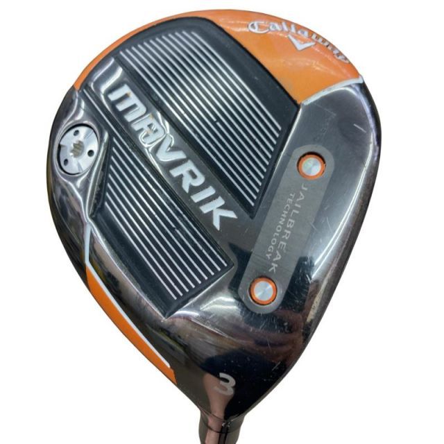 【中古】 キャロウェイ MAVRIK 3W フェアウェイウッド FW 純正特注シャフト (フレックスS) メンズ 男性用 右利き 右用 Cランク ゴルフクラブ