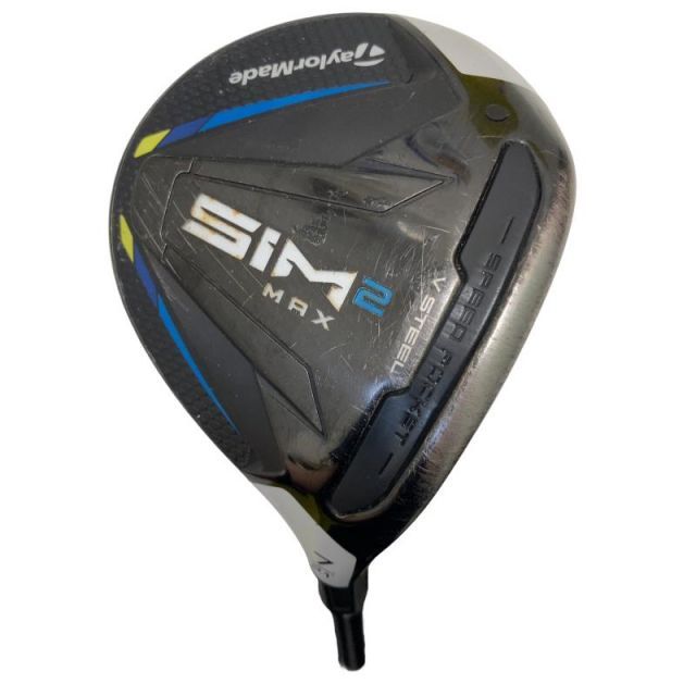 【中古】 テーラーメイド SIM2 MAX 7W フェアウェイウッド FW リシャフト (フレックスその他) メンズ 男性用 右利き 右用 Cランク ゴルフクラブ