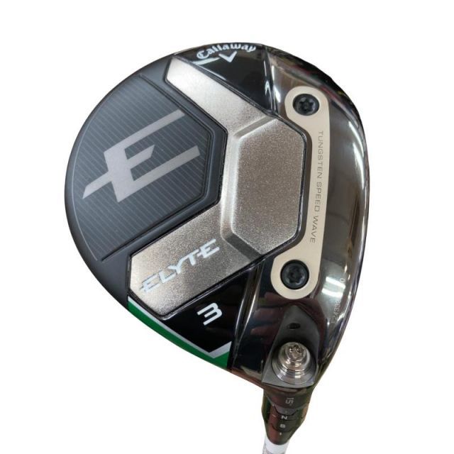 【中古】 キャロウェイ ELYTE 3W フェアウェイウッド FW VENTUS GREEN 50 for CW(ELYTE FW) (フレックスSR) メンズ 男性用 右利き 右用 Cランク ゴルフクラブ
