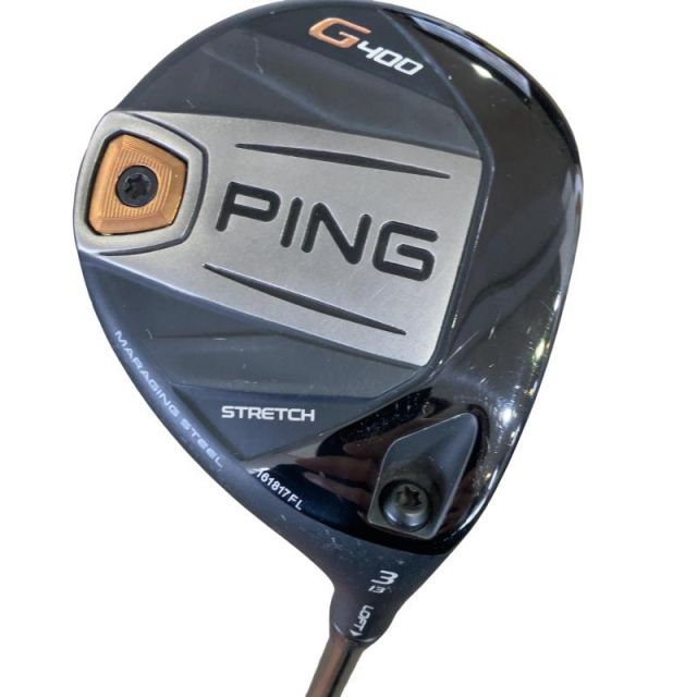 【中古】 ピン G400 STRETCH 3W フェアウェイウッド FW PING TOUR 173-65(FW) (フレックスS) メンズ 男性用 右利き 右用 Cランク ゴルフクラブ