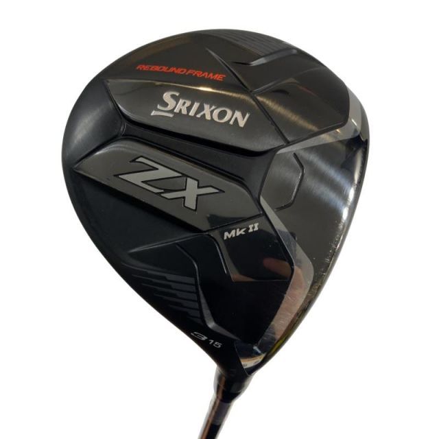 【中古】 ダンロップ SRIXON ZX Mk II 3W フェアウェイウッド FW 純正特注シャフト (フレックスS) メンズ 男性用 右利き 右用 Cランク ゴルフクラブ