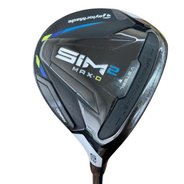 【中古】 テーラーメイド SIM2 MAX-D 5W フェアウェイウッド FW TENSEI BLUE TM50(SIM2 FW) (フレックスS) メンズ 男性用 右利き 右用 Cランク ゴルフクラブ