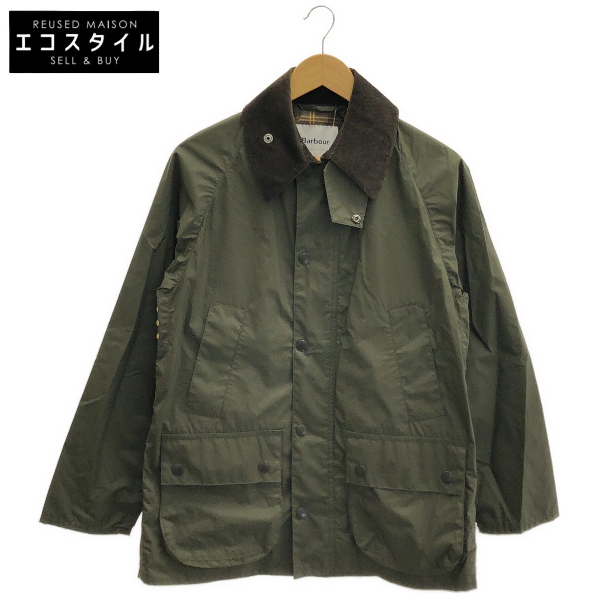Barbour バブアー 【BEAMS PLUS別注】1801306 カーキ BEDALE ナイロン 