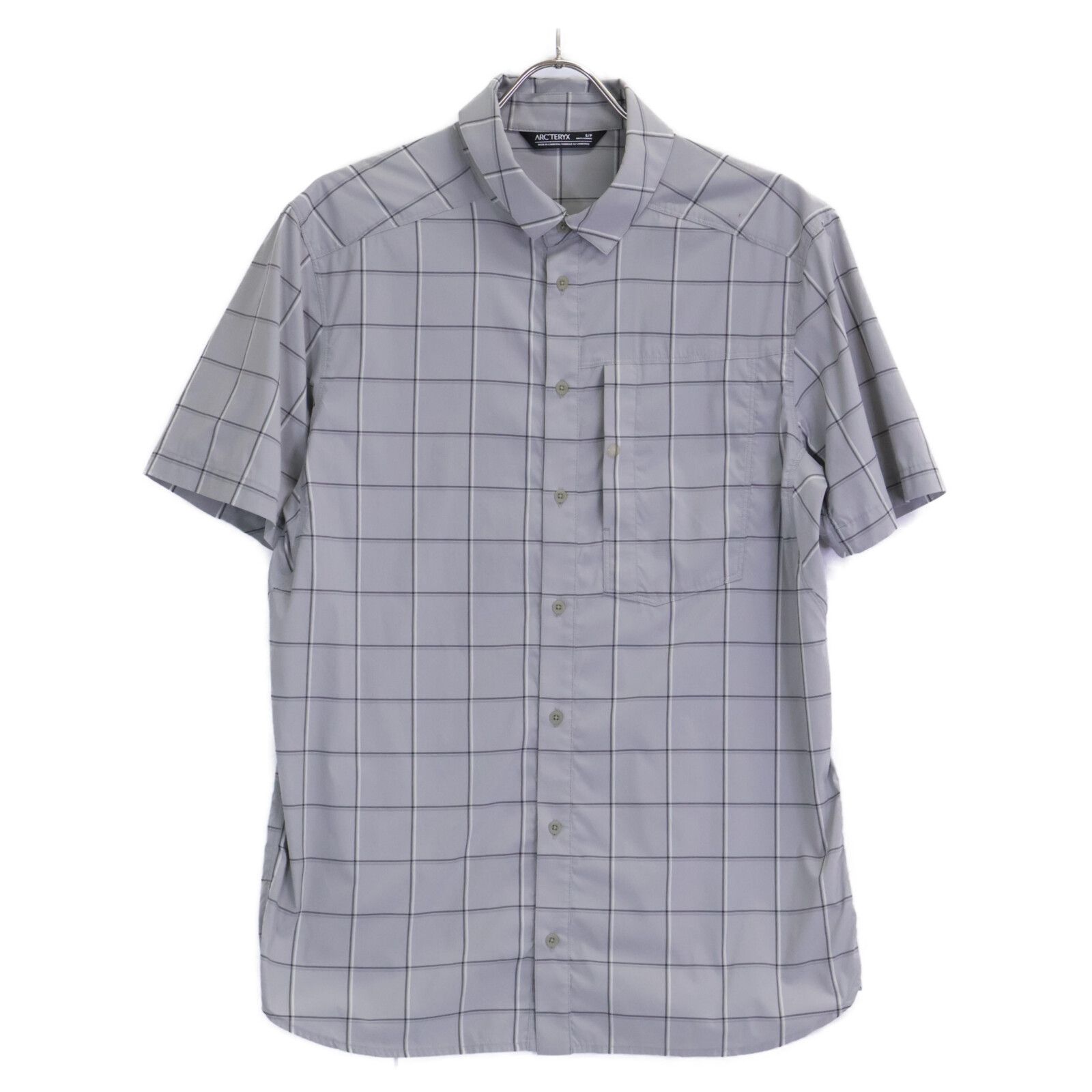 ARC'TERYX アークテリクス 23019 グレー リエル SS 半袖シャツ S