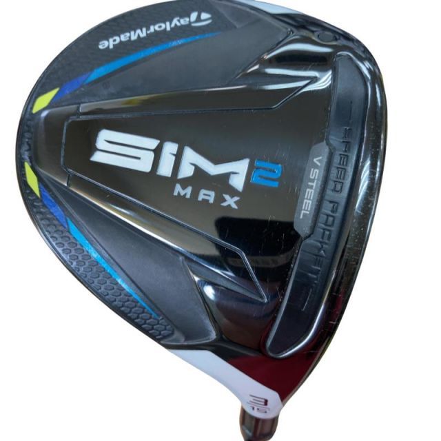 【中古】 テーラーメイド SIM2 MAX 3W フェアウェイウッド FW TENSEI BLUE TM50(SIM2 FW) (フレックスS) メンズ 男性用 右利き 右用 Cランク ゴルフクラブ