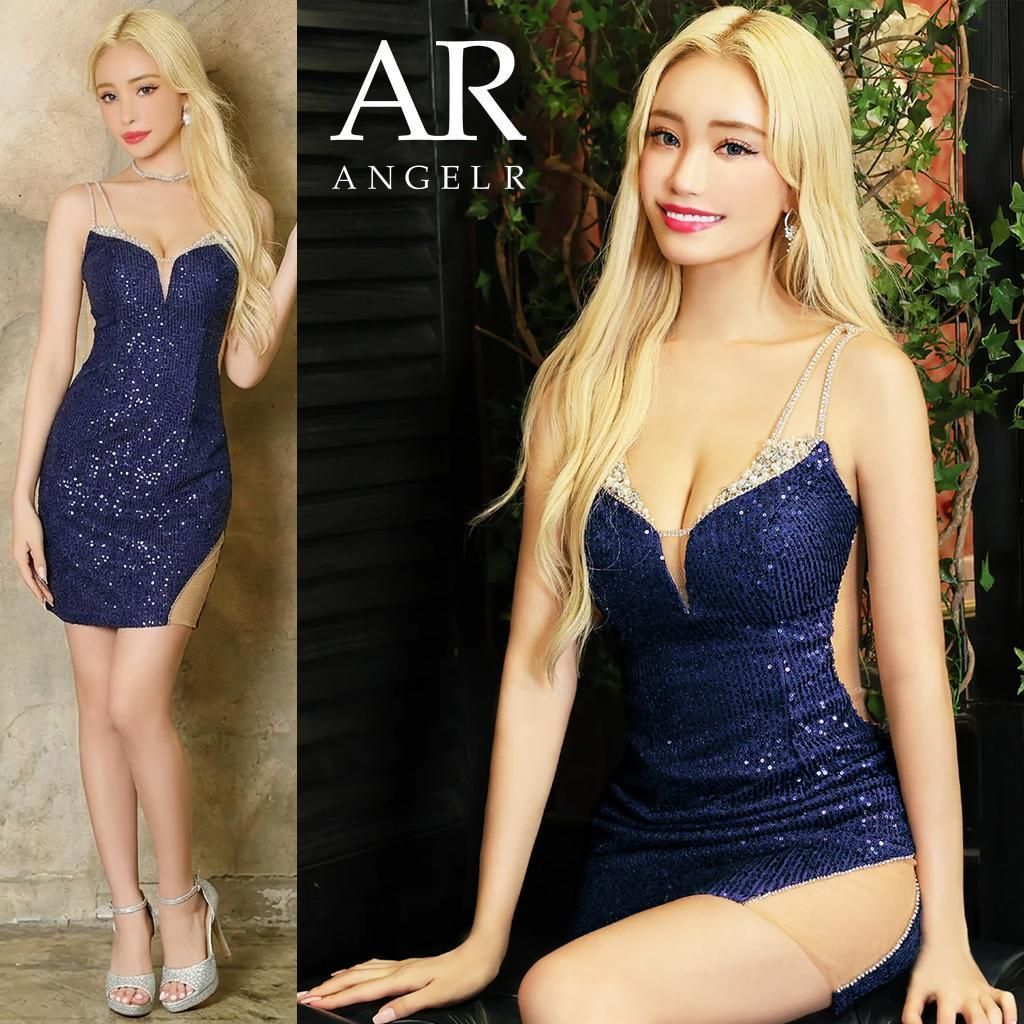 AngelR / エンジェルアール】オールスパンコールショルダーバスト 