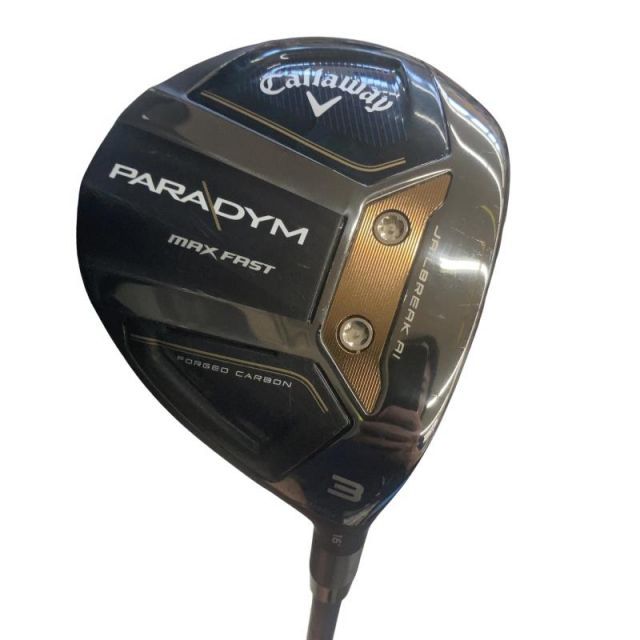【中古】 キャロウェイ PARADYM MAX FAST 3W フェアウェイウッド FW SPEEDER NX 40 for CW(PARADYM FW) (フレックスR) メンズ 男性用 右利き 右用 Cランク ゴルフクラブ