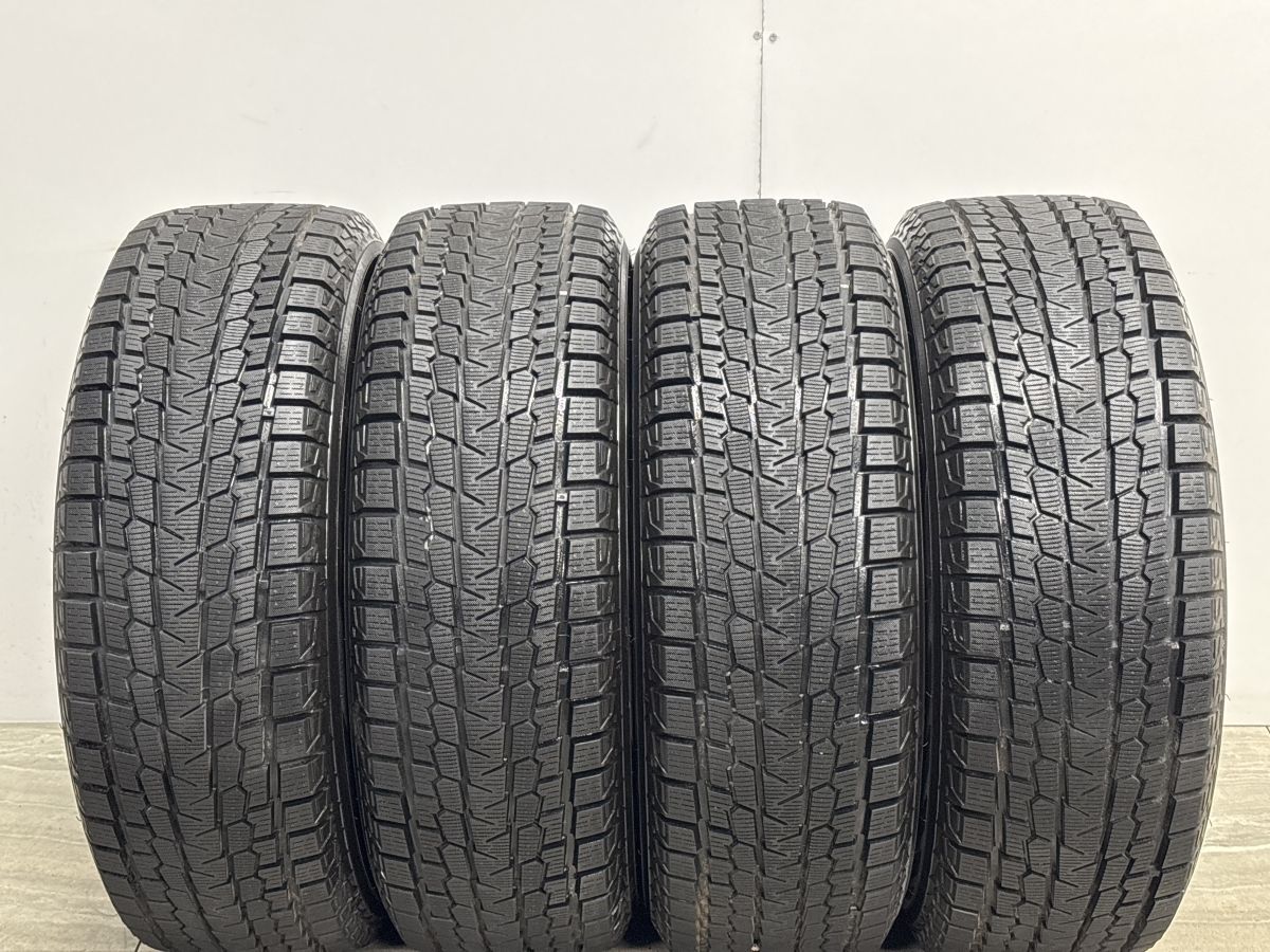 バリ溝！美品！ G・SPEEED 17インチ 4本セット 美品 バリ溝】グラス 17in 7J +48 PCD100 ヨコハマ アイスガード G075