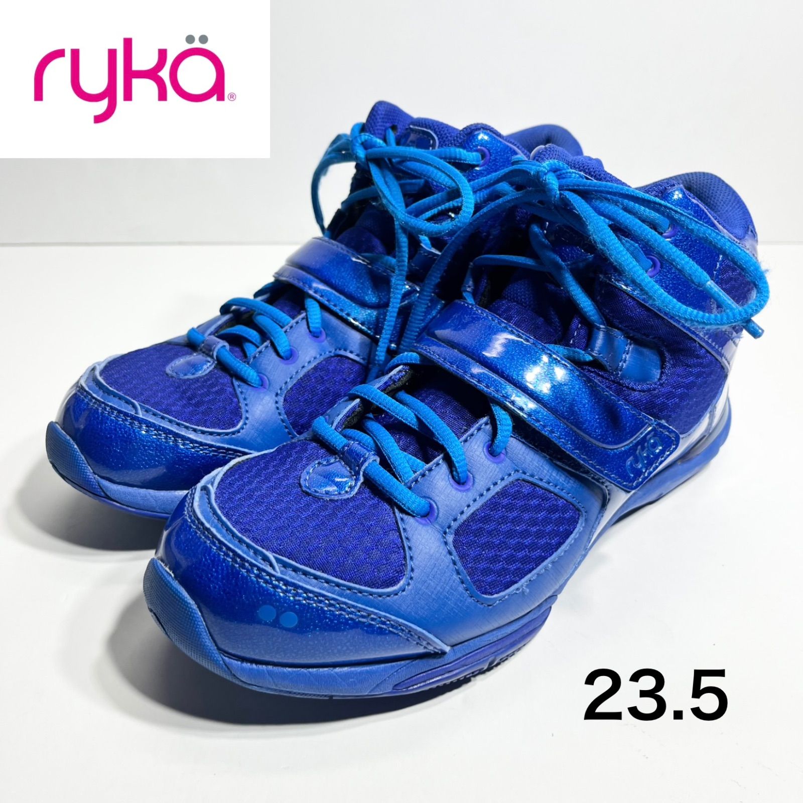 Rykaライカ新品テナシオスパープルシューズさいず23.5 美品】ライカ RYKA TENACIOUS テナシオス 23.5cm オールブルー