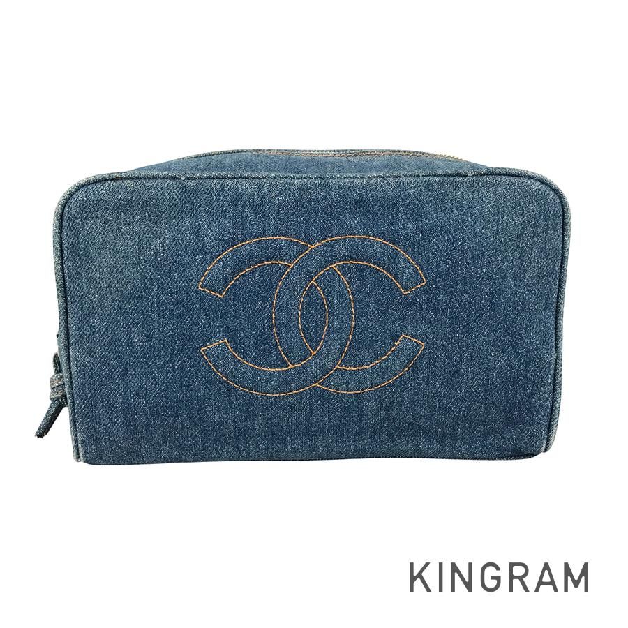 シャネル CHANEL デニム セカンドバッグ sh【中古】