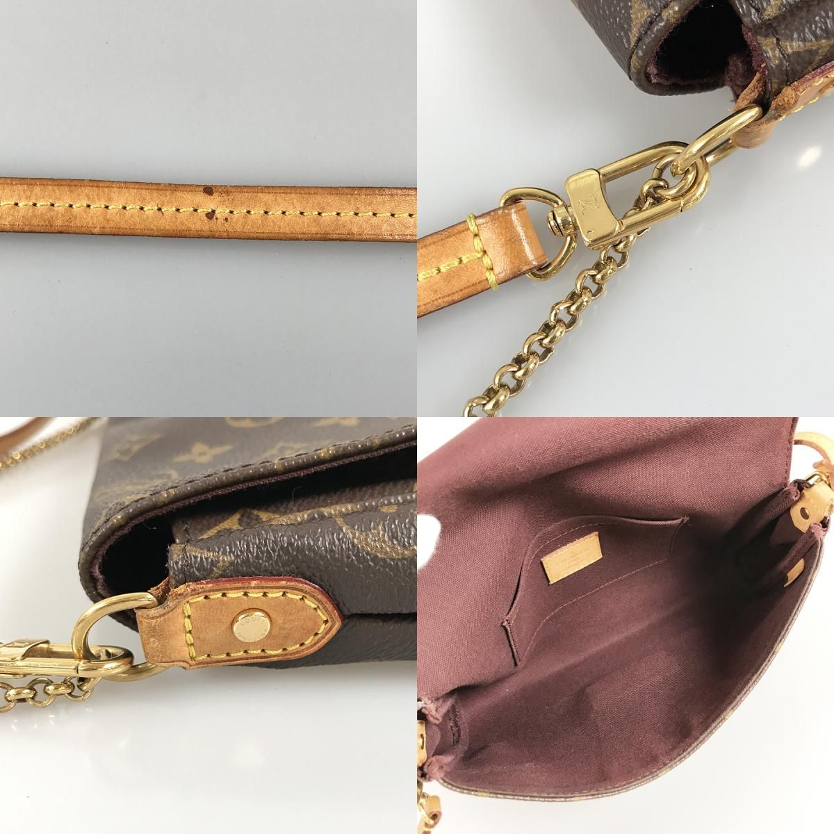 ルイ・ヴィトン LOUIS VUITTON モノグラム フェイボリット MM M40718
