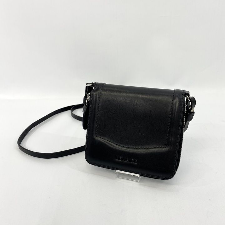 LEMAIRE ルメール RANSEL SQUARE ZIP WALLET レザー ウォレット 二