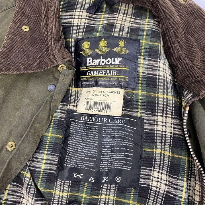 Barbour バブアー ゲームフェア オイルド ジャケット GAME FAIR