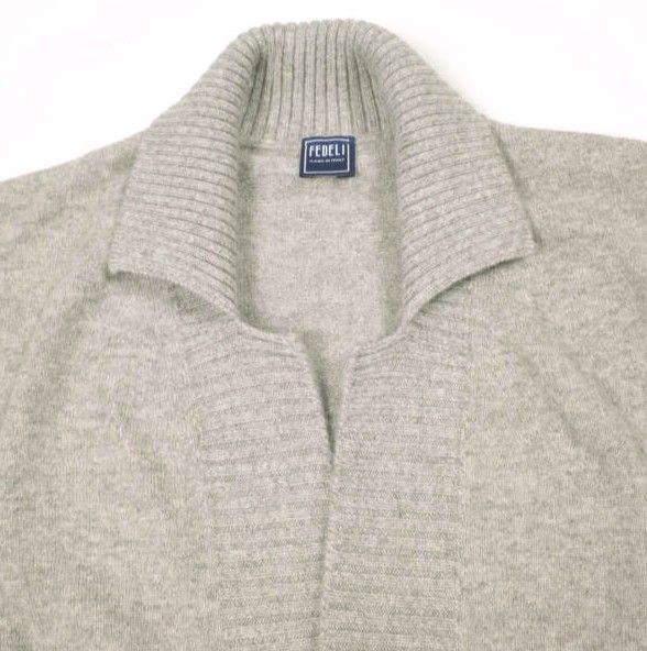 FEDELI フェデーリ フェデリ イタリア製 CARD. TWILL ML. CASHMERE 襟