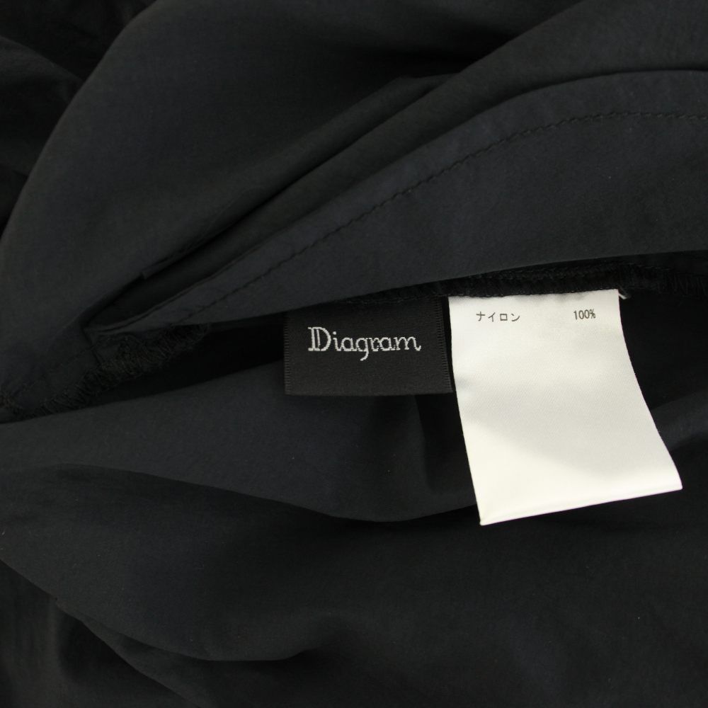 新品【Diagram】 ダイアグラム　ギャザータフタブルゾン　サイズ36 ダイアグラム グレースコンチネンタル Diagram GRACE CONTINENTAL 24SS