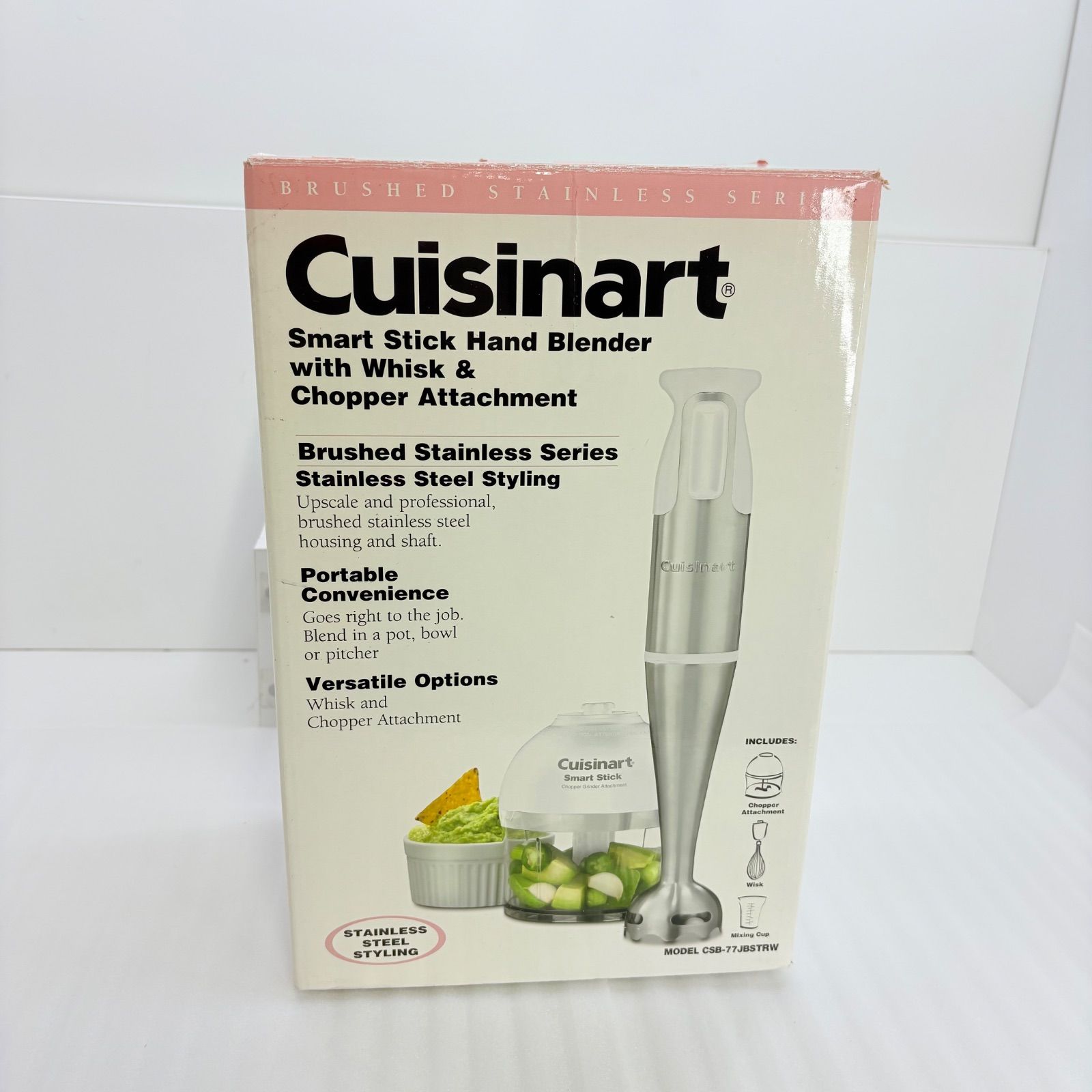 K【保管品】Cuisinart ハンドブレンダー CSB77J2BSW コラム： 家電製品
