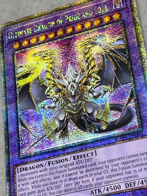 遊戯王 英語 北米版 誇りと魂の究極竜 25thシークレットレア 1st