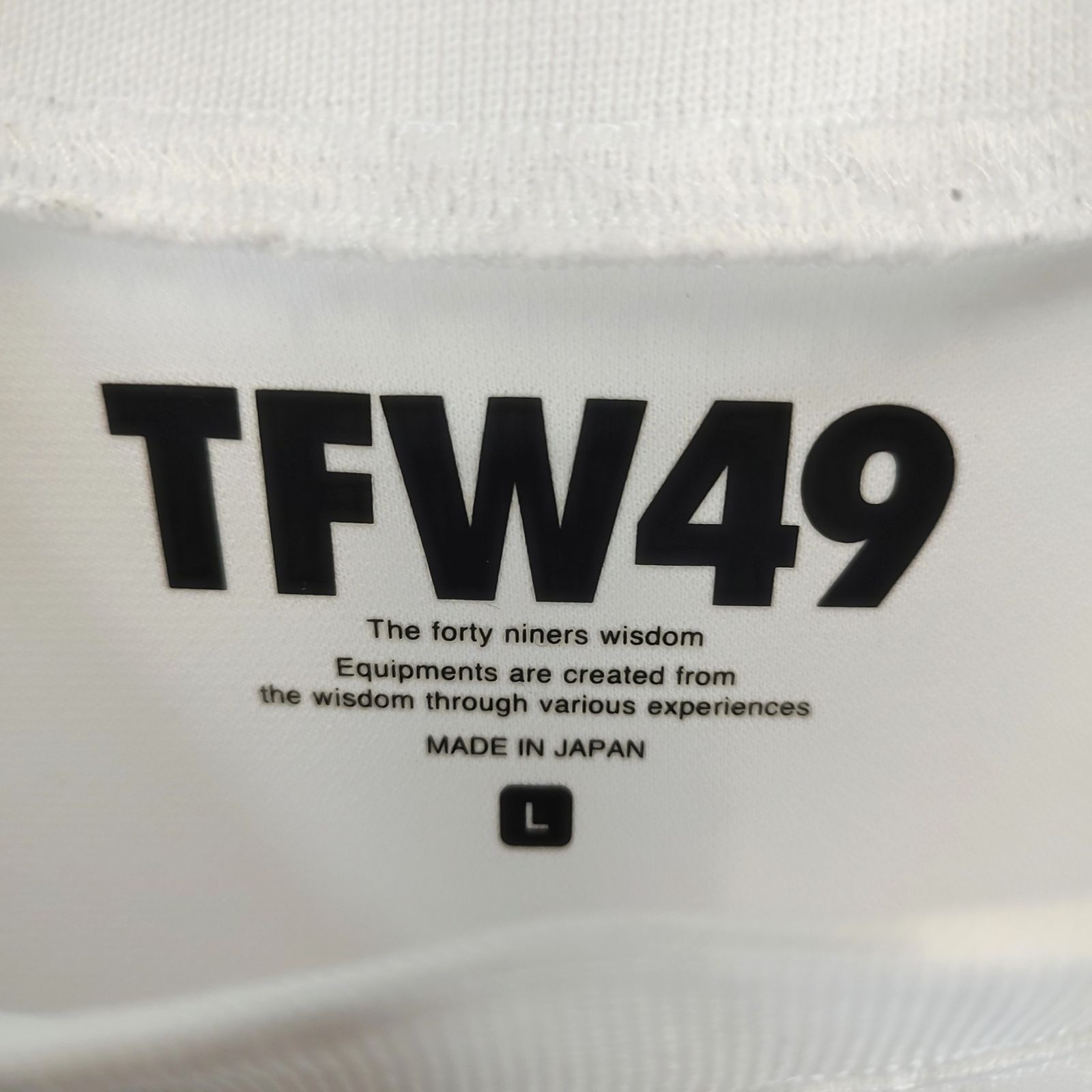 TFW49 ティーエフダブリュー ゴルフ 23SS RELAX MESH MOCKNECK