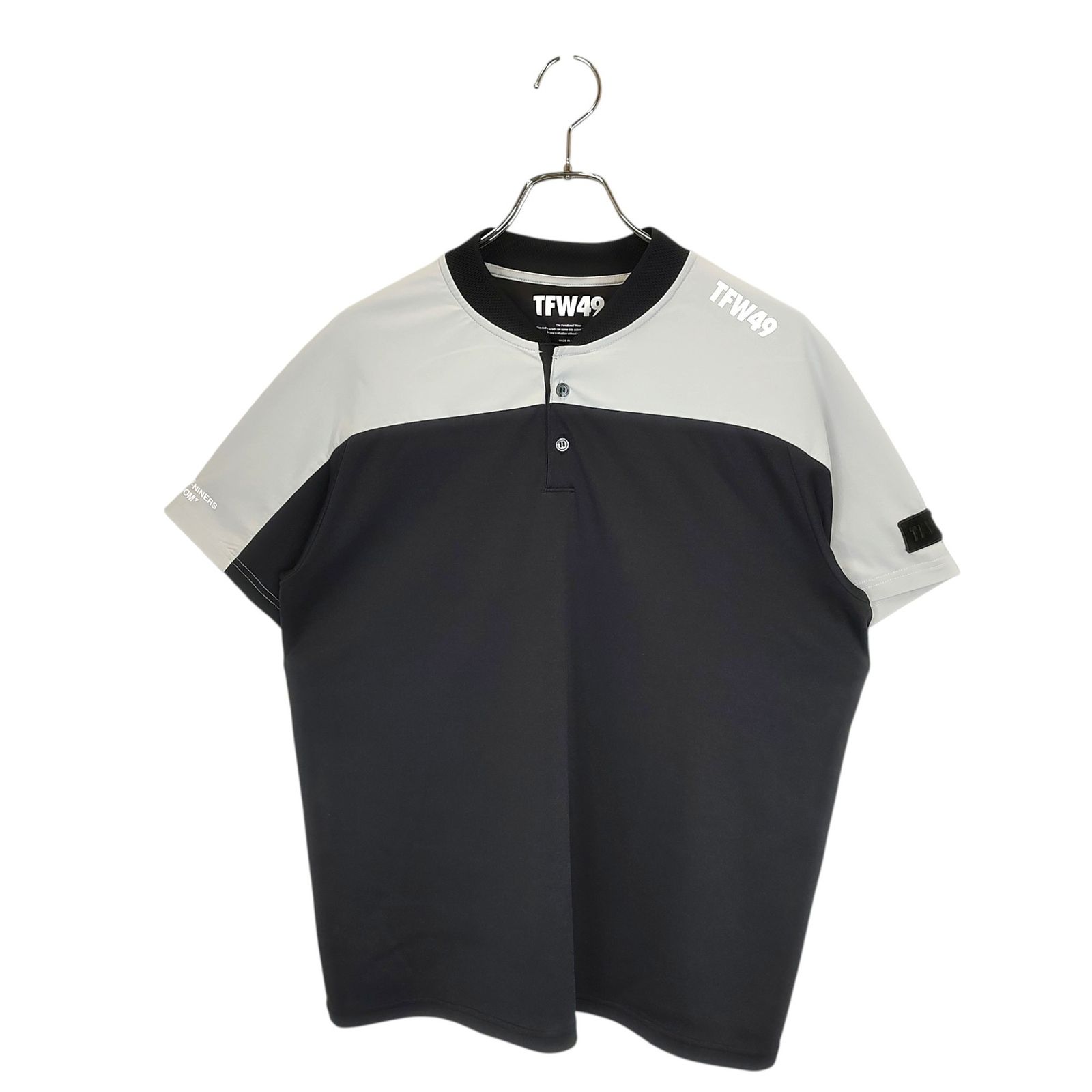TFW49 ティーエフダブリュー ゴルフ 21SS COLLAR LESS POLO カラーレス