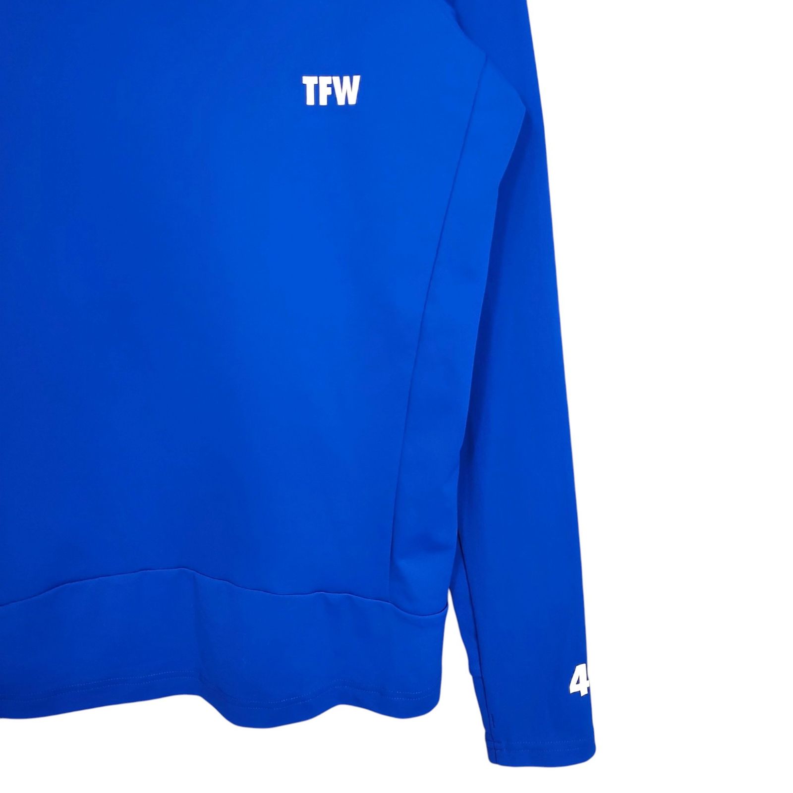 TFW49 ブラッシュドフーディーM ネイビー TFW49 ティーエフダブリュー ゴルフ 22AW LS BRUSHED HOODIE