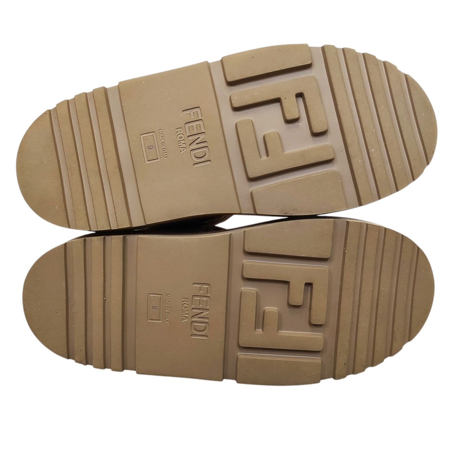 FENDI フェンディ FFモチーフ スエード アンクル ムートン ブーツ 9