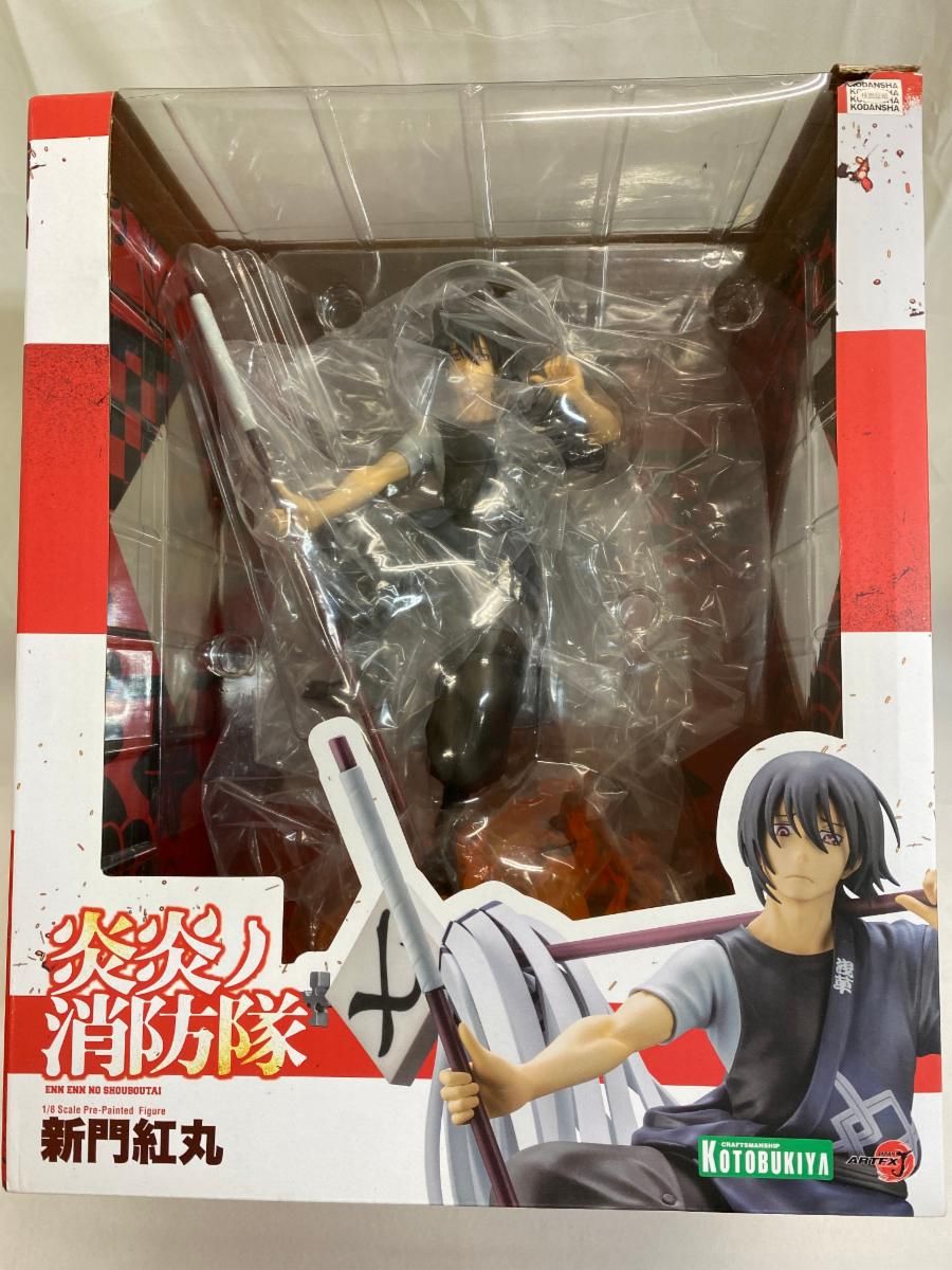 ♪ARTFX J 新門紅丸 1/8 PVC塗装済み完成品 炎炎ノ消防隊□＊同梱不可