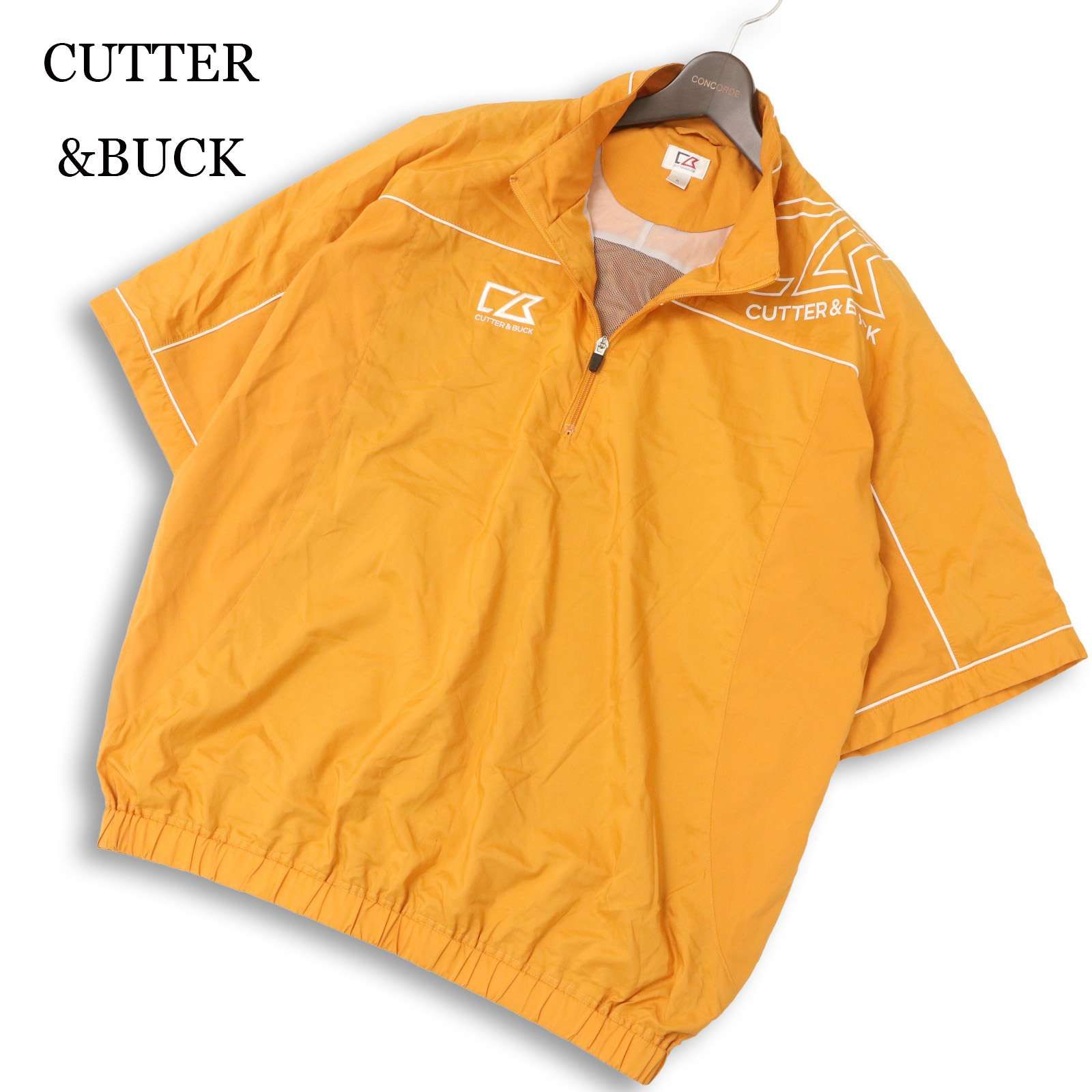 CUTTER&BUCK カッター＆バック ゴルフ 春夏☆ 半袖 ハーフジップ