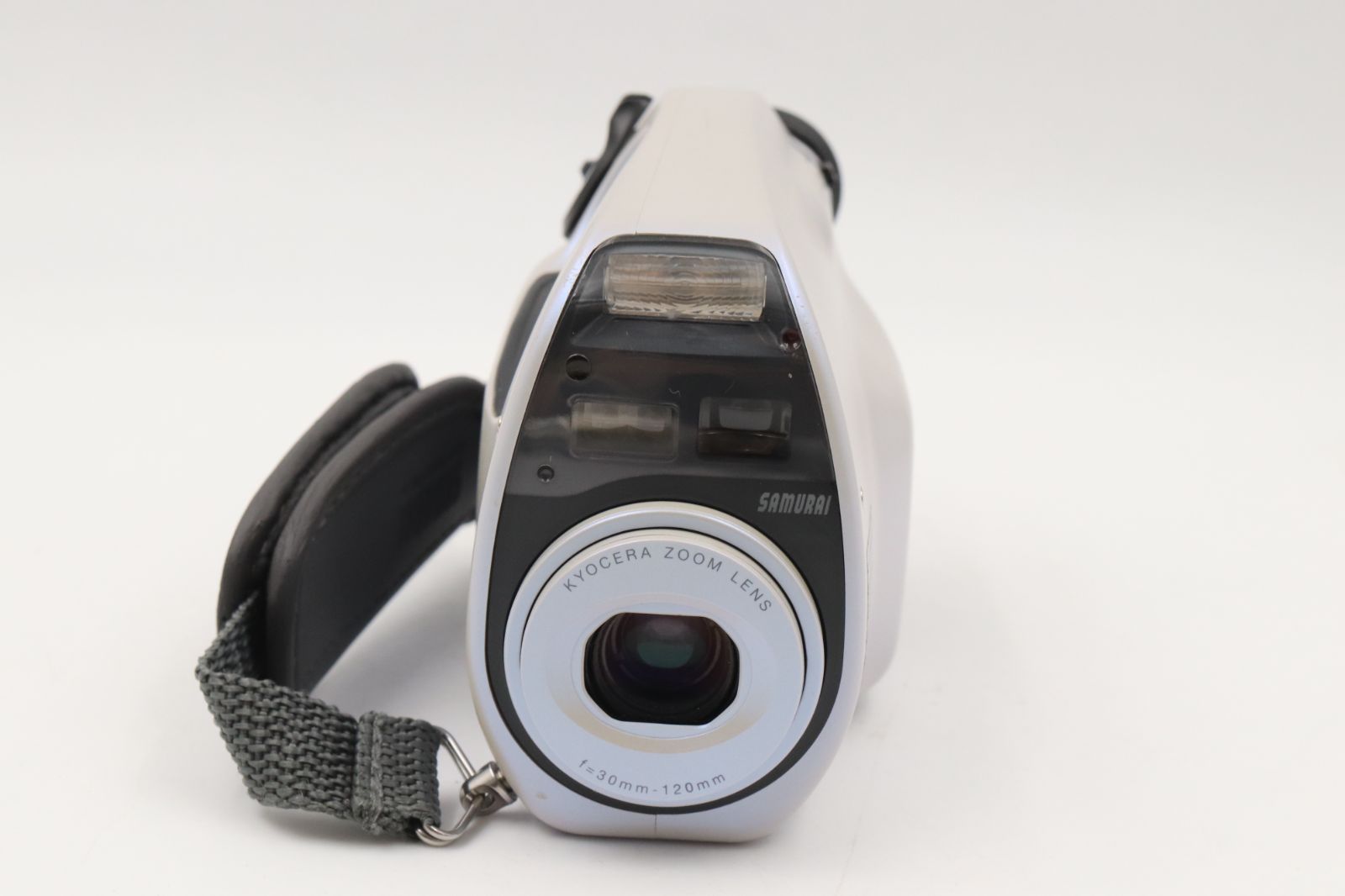 美品☆京セラ KYOCERA SAMURAI 4000ix ホワイト 30-120mm コンパクト