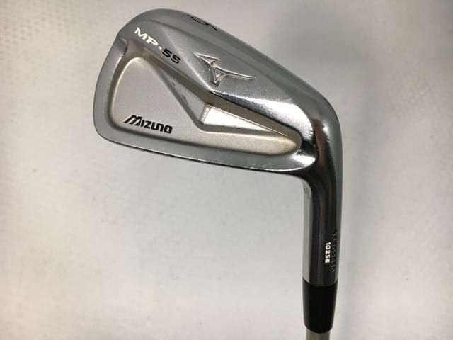 返品OK 【中古ゴルフクラブ】(5本セット)ミズノ MP-55 アイアン 2015 (日本仕様) MCI-80 6～9.P