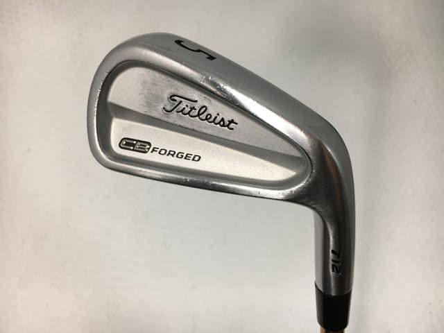 返品OK 【中古ゴルフクラブ】(6本セット)タイトリスト CB フォージド 712 アイアン (日本仕様) TT Tour Prototype Monaco 5～9.P