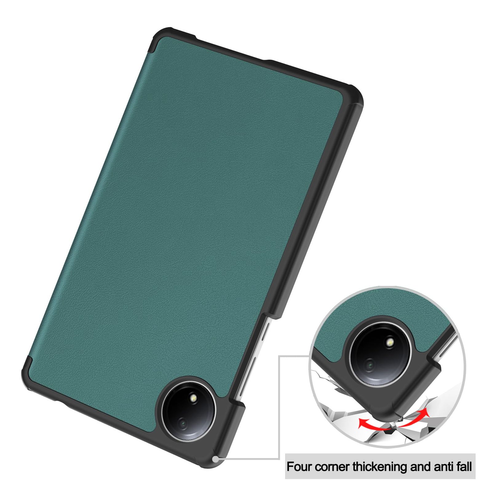 For Xiaomi Redmi Pad SE 8.7インチ カバー ケース タンドケース 三