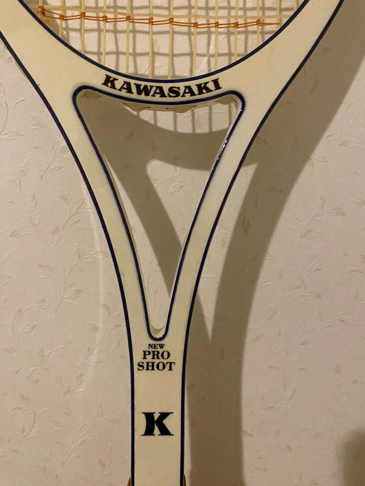 カワサキ（KAWASAKI）ヴィンテージ木製テニスラケット NEW PRO SHOT