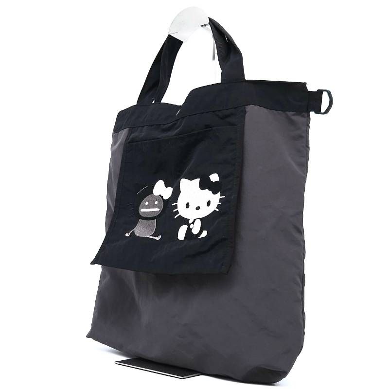 グラニフ　ハローキティコラボ　トートバッグ　ぬいぐるみ グラニフ graniph ハローキティ コラボ 2way トートバッグ ハロー