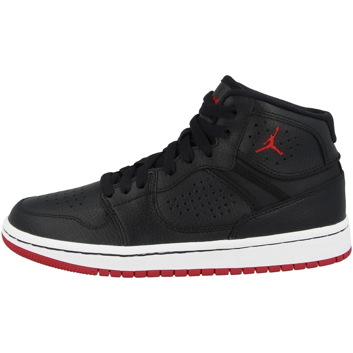 Nike メンズ バスケットボールシューズ, ブラック/ジム レッドホワイト。, 11.5 [マルチカラー ブラック ジム レッド ホワイト 001] [28.5 cm]