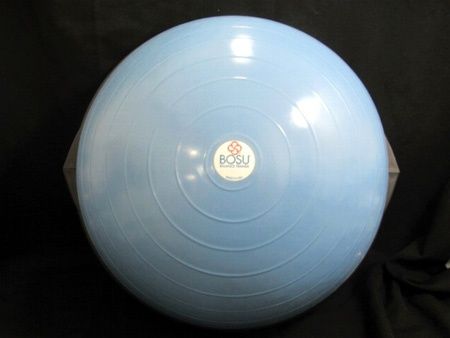 ボス BOSU バランストレーナー ブルー アメリカ製 ポンプ無し 取説専用箱無し 中古■