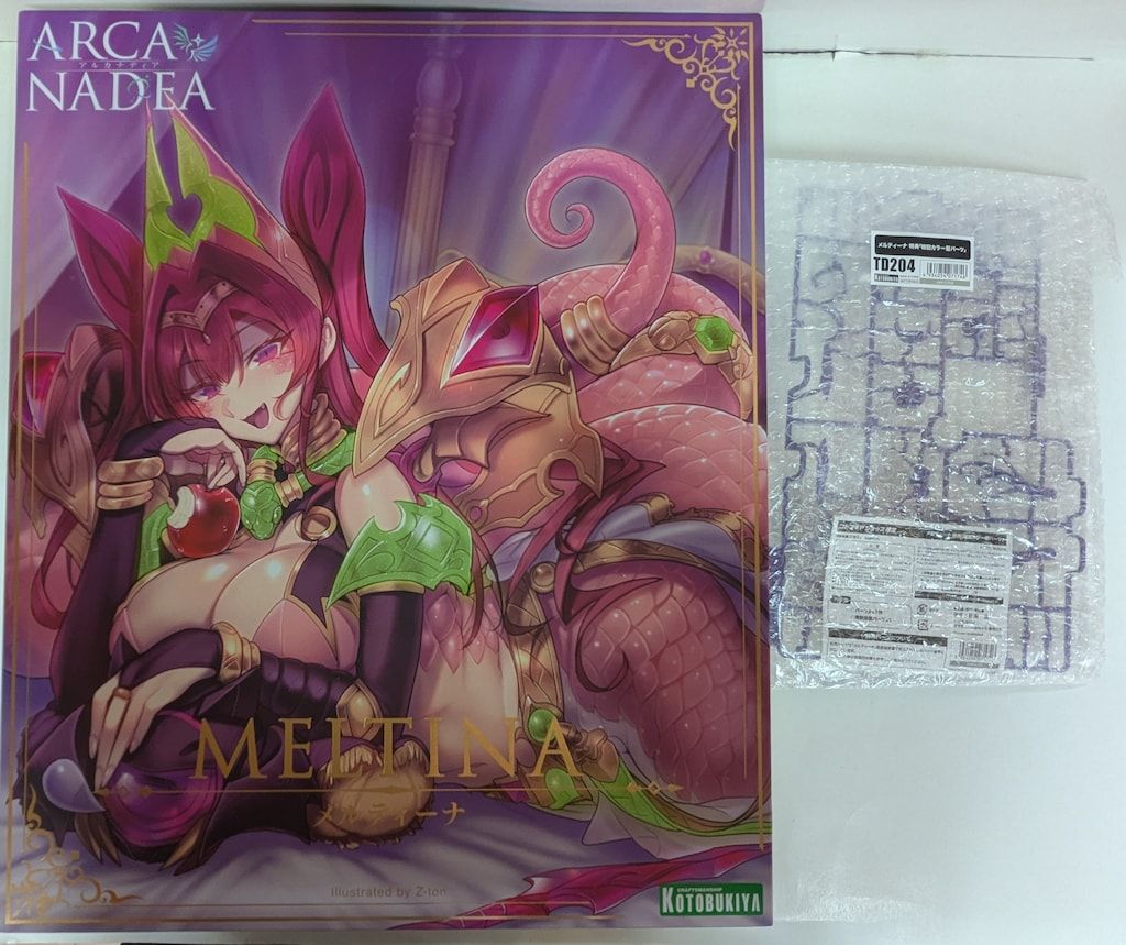 コトブキヤ アルカナディア メルティーナ コトブキヤ特典付き 特別カラー髪パーツ
