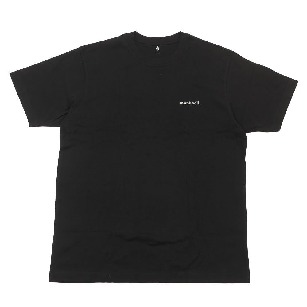 [モンベル] Pear Skin Cotton Tee Tシャツ 2104792 BK(ブラック) [XLサイズ]
