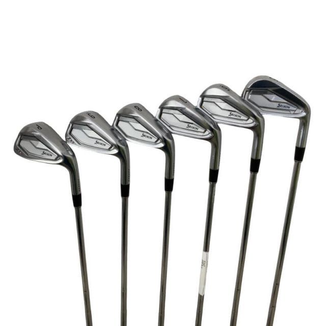 中古】 ダンロップ SRIXON ZX5 6S アイアンセット IR リシャフト